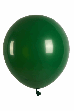 Balon lateksowy butelkowy zielony , 12 cali 100szt