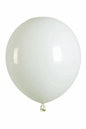 Balon lateksowy 50szt biały pastelowy 12 cali