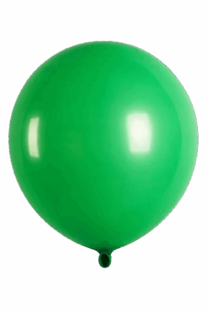 Balon lateksowy zielony, 10 cali 100szt