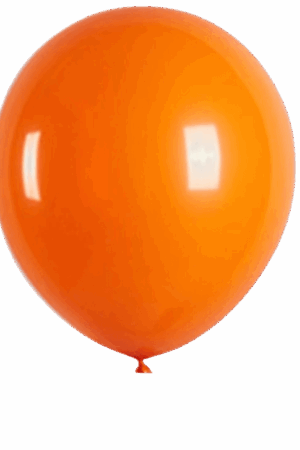Balon lateksowy pomarańczowy, 5cali 100szt