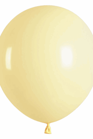 Balon lateksowy 50szt pastelowy żółty 12 cali