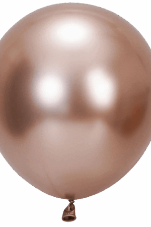 Balon lateksowy 50szt szampański chrom 12cali