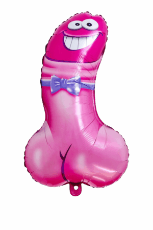 Balon foliowy Penis Wieczór Panieński 48x82cm