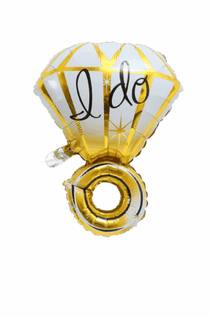 Balon foliowy pierścionek 68x48cm