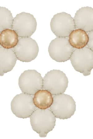 Balon foliowy stokrotka kwiatki 51x43cm , 3szt