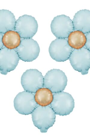 Balon foliowy stokrotka kwiatki 51x43cm , 3szt