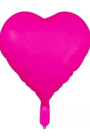 Balon foliowy serce fuksja 45cm,18 cali