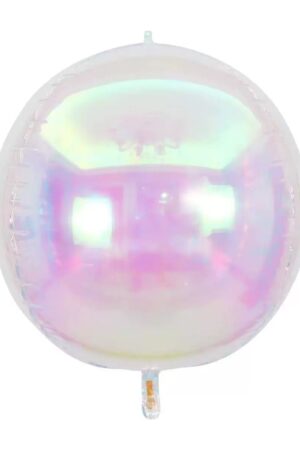 Balon foliowy kula 4d opalizująca holo 22cale