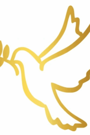 Topper na tort 5szt  Chrzest Święty, Komunia