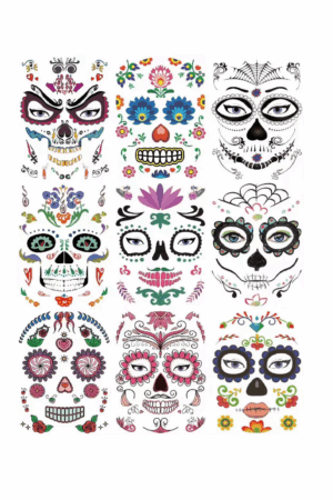 Naklejki Halloween na twarz